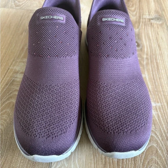 Skechers Purple Slip-On Sneakers - Picture 4 of 6